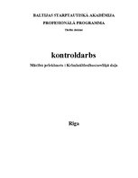Konspekts 'Krimināltiesības. Sevišķā daļa', 1.