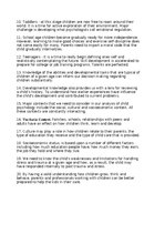 Konspekts 'Child Psychology', 2.