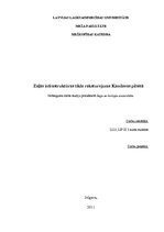 Referāts 'Zaļās infrastruktūras tīkla raksturojums Kandavas pilsētā', 1.