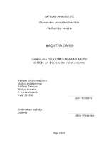 Diplomdarbs 'SIA "Sev esmu labākais kalps" iekšējās un ārējās vides raksturojums', 1.