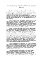 Eseja 'Rūdolfa Blaumaņa daiļrades vērtības 21. gadsimta jaunietim', 1.