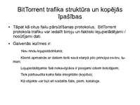Prezentācija 'BitTorrent protokols', 6.