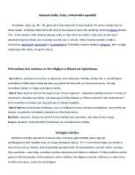 Konspekts 'Pavisam īsi par kristietību', 1.