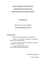 Konspekts 'Masu komunikācijas teorijas', 1.