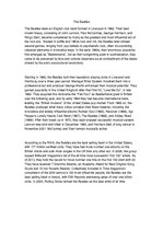 Konspekts 'Rock Band "The Beatles"', 1.