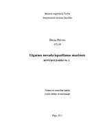 Referāts 'Līgatnes novada iepazīšanas maršruts', 1.