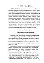 Referāts 'Estētikas pamatjēdziens', 3.