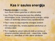 Prezentācija 'Saules enerģija', 2.