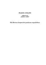 Prakses atskaite 'SIA "Mentum" korporatīvā pasākuma organizēšana', 1.