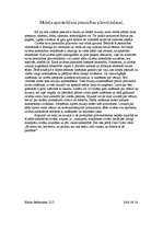 Eseja 'Muzeja apmeklējums personības pilnveidošanai', 1.