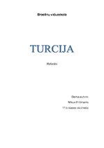 Referāts 'Turcija', 1.