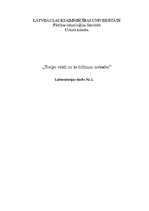 Referāts 'Traipu veidi un to tīrīšanas metodes', 1.