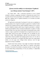 Referāts 'Ģimenes attiecību modeļi un to raksturojums 19.gadsimtā Ļeva Tolstoja romānā "An', 1.