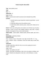 Konspekts 'Dabas parādības pavasarī', 1.