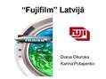 Prezentācija '"Fujifilm" Latvijā', 1.