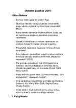 Konspekts 'Nora Ikstena "Ulubeles pasakas"', 1.