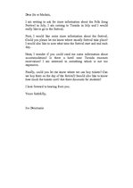 Paraugs 'Formal Letter', 1.