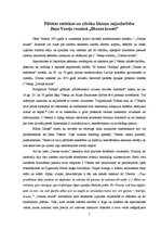 Referāts 'Pilsētas estētikas un cilvēku likteņu mijiedarbība Jāņa Veseļa romānā "Dienas kr', 1.