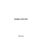 Referāts 'Darba līgums', 1.