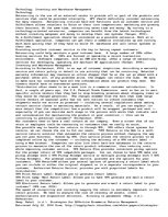 Eseja 'Technology, Inventory and Warehouse Management, Notes for ppt. Slides', 1.