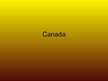 Prezentācija 'Canada', 1.