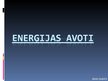 Prezentācija 'Enerģijas avoti', 1.
