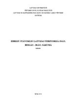 Referāts 'Ebreju stāvoklis Latvijas teritorijā 19.gadsimta beigās - 20.gadsimta sākumā', 1.