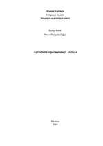 Referāts 'Agresivitāte personologu atziņās', 1.