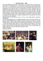 Konspekts 'Eduārs Manē', 1.