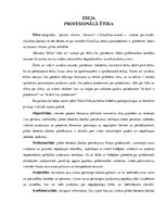 Eseja 'Profesionālā ētika', 1.