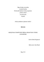 Konspekts 'Bāriņtiesas kompetence bērna nemantisko tiesību aizsardzībā', 1.