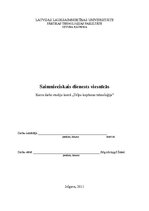 Referāts 'Saimnieciskais dienests viesnīcās', 1.