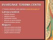 Prezentācija 'Tūrisma attīstība un loma Latvijā', 5.