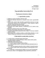 Paraugs 'Ugunsdrošības instrukcija', 1.