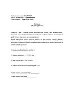 Paraugs 'Ziņojums pie gada pārskata', 1.