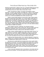 Eseja 'Izrādes "Pazudušais dēls" recenzija', 1.