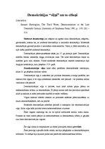 Eseja 'Demokrātijas "viļņi" un to cēloņi', 1.