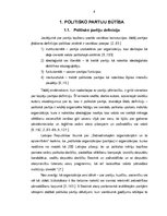 Referāts 'Latvijas politisko partiju būtība, klasifikācija un problēmas 9.Saeimas laikā', 4.
