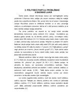 Referāts 'Latvijas politisko partiju būtība, klasifikācija un problēmas 9.Saeimas laikā', 10.