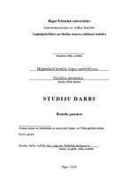 Referāts 'Hipotekārā kredīta tirgus novērtējums fiziskām personām', 1.