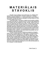 Eseja 'Materiālais stāvoklis', 1.