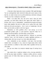 Eseja 'Jāņa raksturojums J.Akuratera stāstā "Kalpa zēna vasara”', 1.