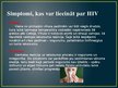 Prezentācija 'HIV infekcija un AIDS', 11.
