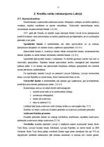 Referāts 'Kredītu veidi un kreditēšanas tendences Latvijā', 11.