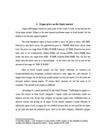 Referāts 'Organ Trafficking', 5.