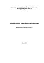 Referāts 'Ēdināšanas uzņēmuma "Šepards" tehnoloģiskā projekta izstrāde', 1.