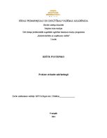 Prakses atskaite 'Prakses atskaite mārketingā. Frizētava', 1.