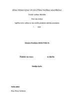 Referāts 'Fiziskā un emocionālā vardarbība skolā', 1.