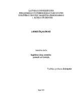 Referāts 'Izglītības ideju attīstība pasaulē un Latvijā', 1.