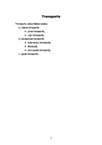 Referāts 'Transports kā pasaules pakalpojums', 4.
